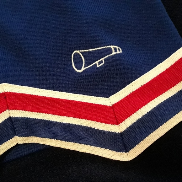 Dehen KIDS Cheerleading Sweater "Southern" Red White & Blue - Picture 5 of 8